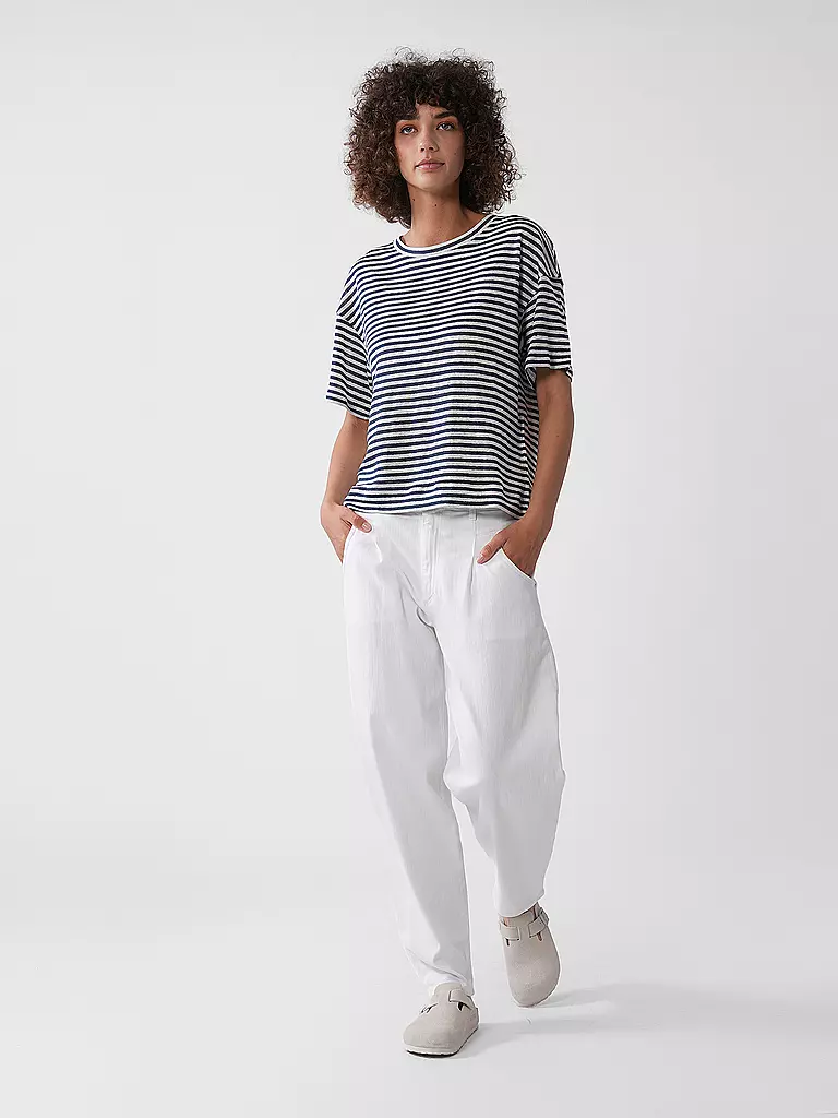 PNTS | Jeans Balloon Fit THE O SHAPE | Blanco