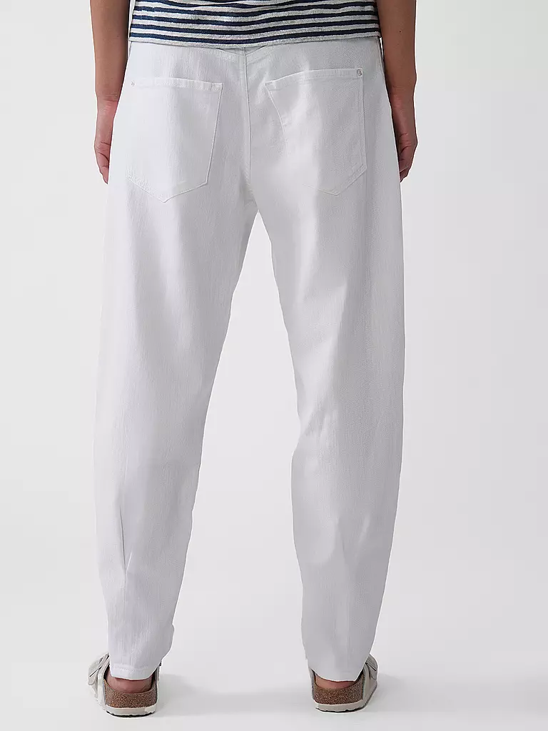 PNTS | Jeans Balloon Fit THE O SHAPE | Blanco