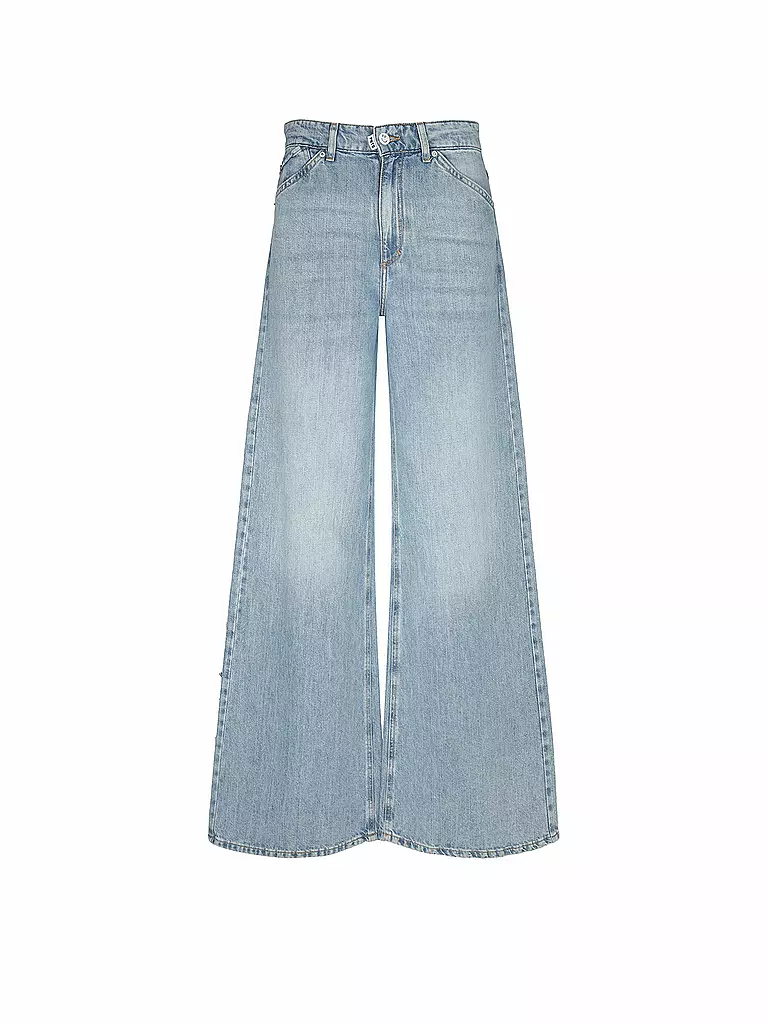 PNTS | Jeans de pierna ancha THE RAVER | Azul