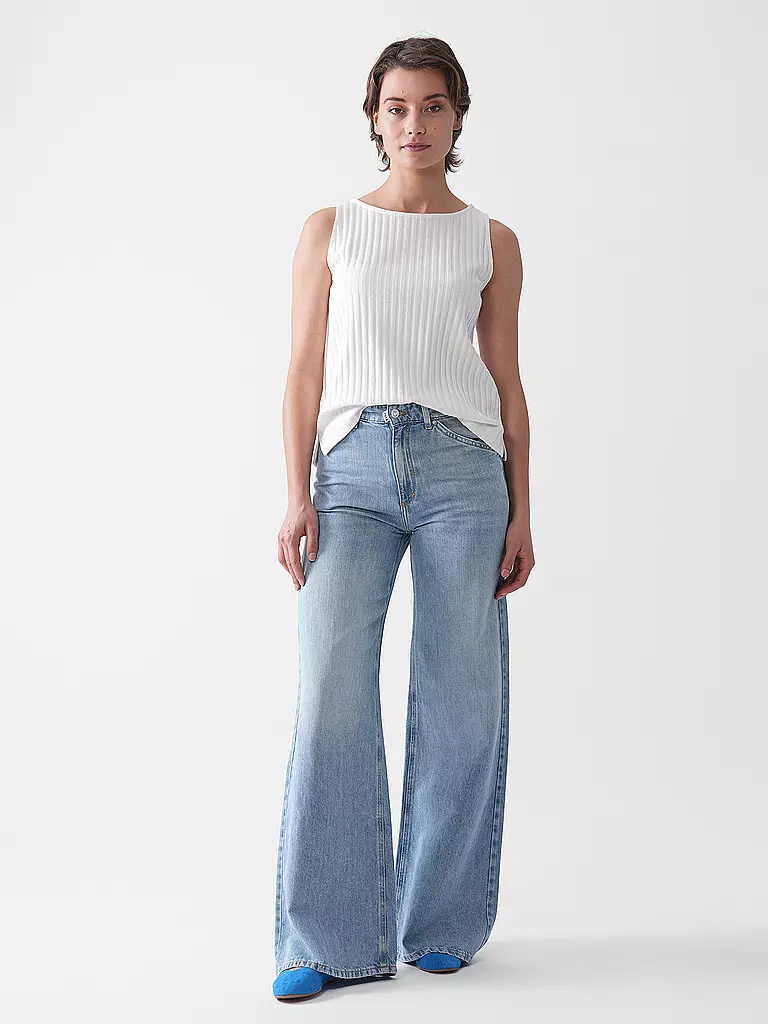 PNTS | Jeans de pierna ancha THE RAVER | Azul