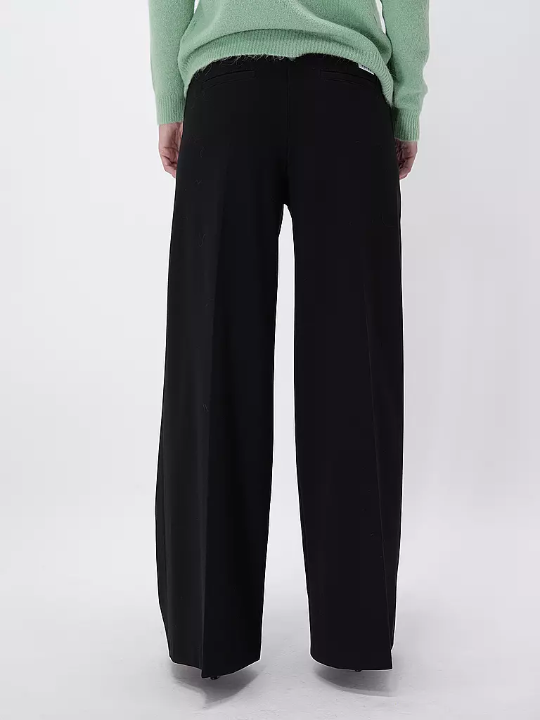 PNTS | Jeans de pierna ancha THE RAVER | Negro