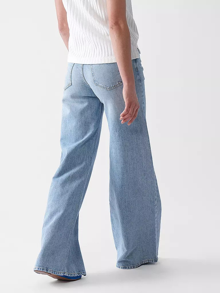 PNTS | Jeans de pierna ancha THE RAVER | Azul