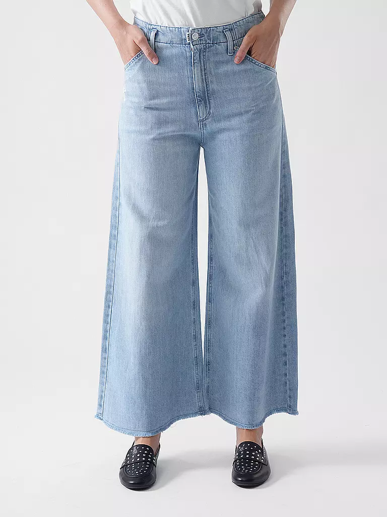 PNTS | Jeans de pierna ancha | Azul claro