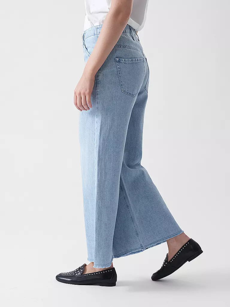 PNTS | Jeans de pierna ancha | Azul claro