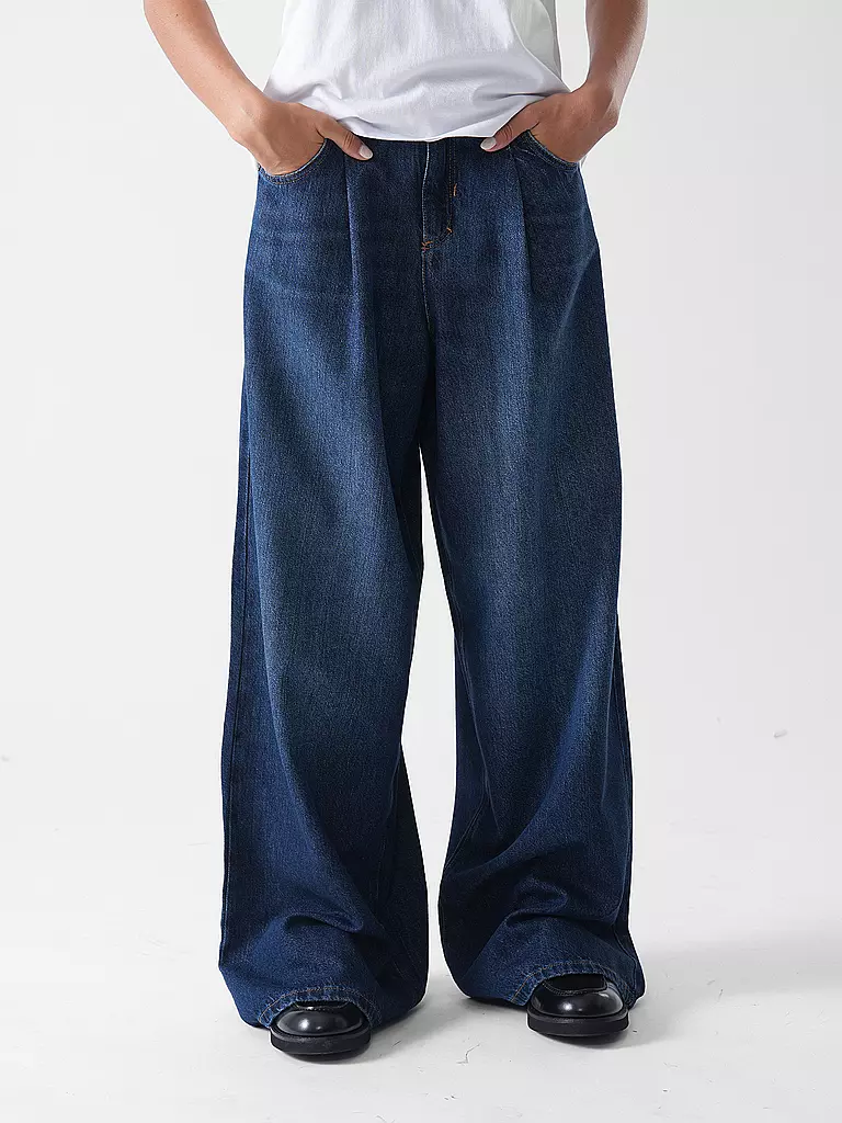 PNTS | Jeans Wide Leg 14_THE GENT | Azul oscuro