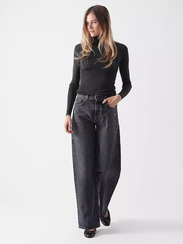 PNTS | Jeans Wide Leg 26_THE LOOSE | Gris claro