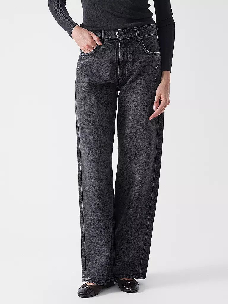 PNTS | Jeans Wide Leg 26_THE LOOSE | Gris claro