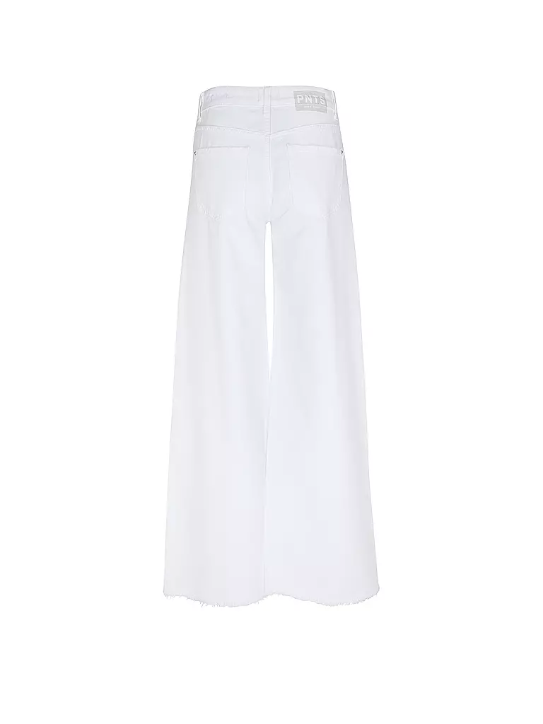 PNTS | Jeans Wide Leg THE RAVER | Blanco