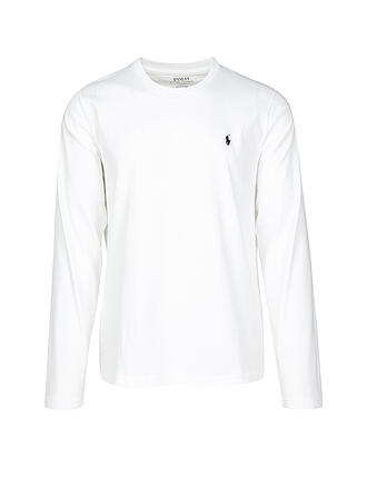 POLO RALPH LAUREN | Camiseta de pijama de manga larga blanca
