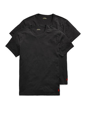 POLO RALPH LAUREN | Camiseta, paquete de 2, negro
