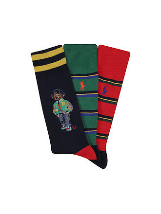 POLO RALPH LAUREN | Caja de regalo de calcetines, paquete de 3, surtido