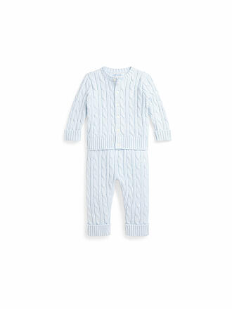 POLO RALPH LAUREN | Conjunto de bebé de 2 piezas, cárdigan y pantalón