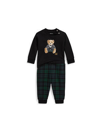 POLO RALPH LAUREN | Set de bebé de 2 piezas: camiseta de manga larga y pantalón