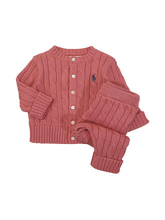 POLO RALPH LAUREN | Set de bebé de 2 piezas: cárdigan y pantalón