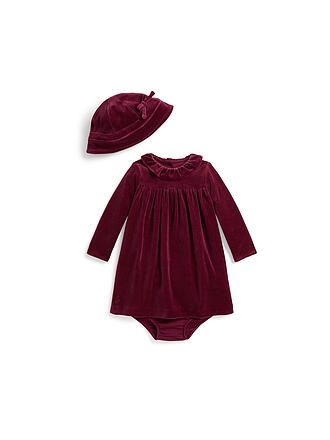 POLO RALPH LAUREN | Vestido de bebé niña con sombrero