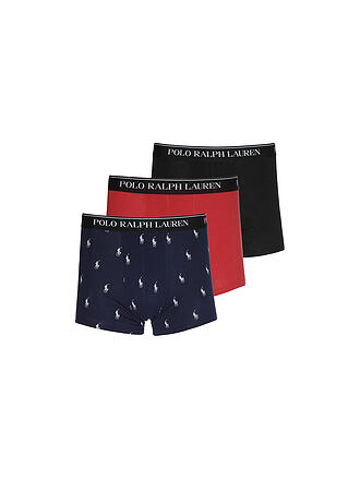 POLO RALPH LAUREN | Pantalones 3 unidades negro / chili / azul marino