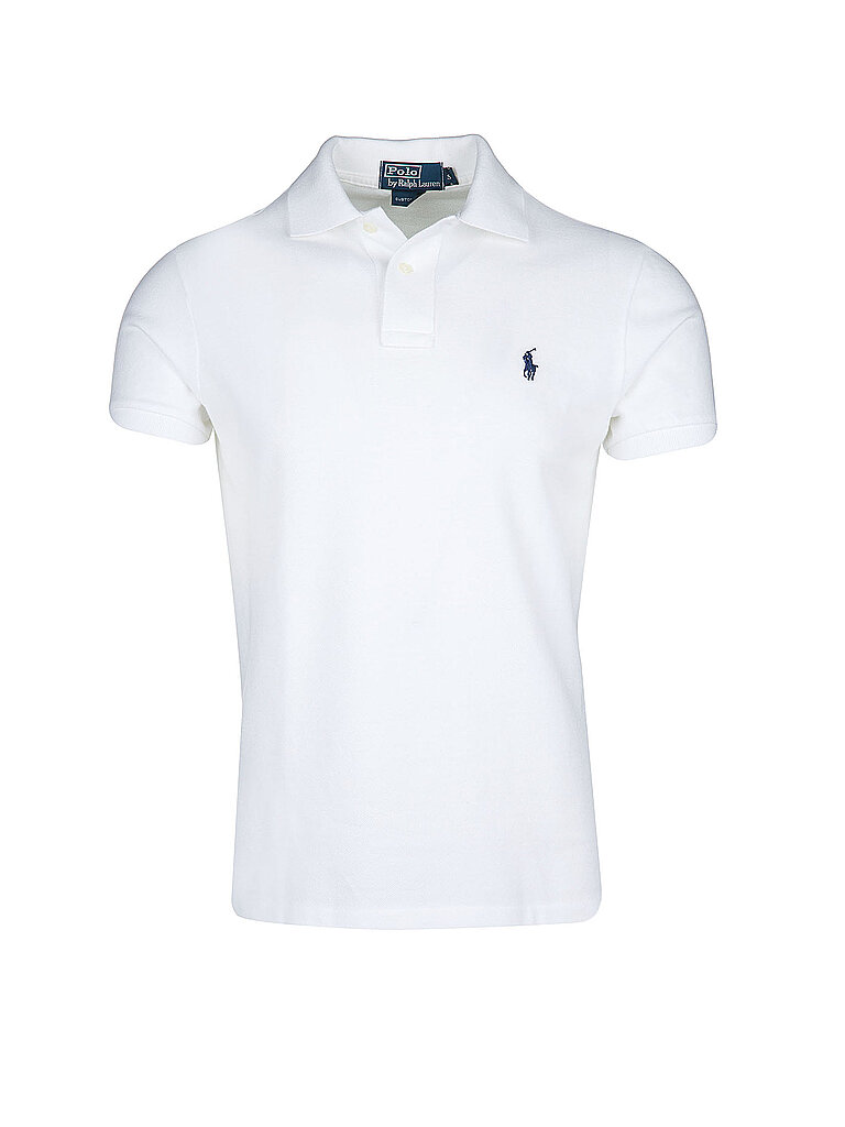 Polo Custom-Fit blanco XXL