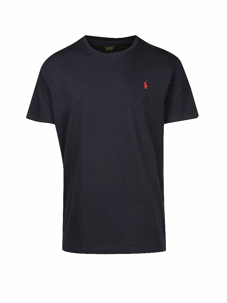 Camiseta Custom-Slim-Fit azul oscuro S