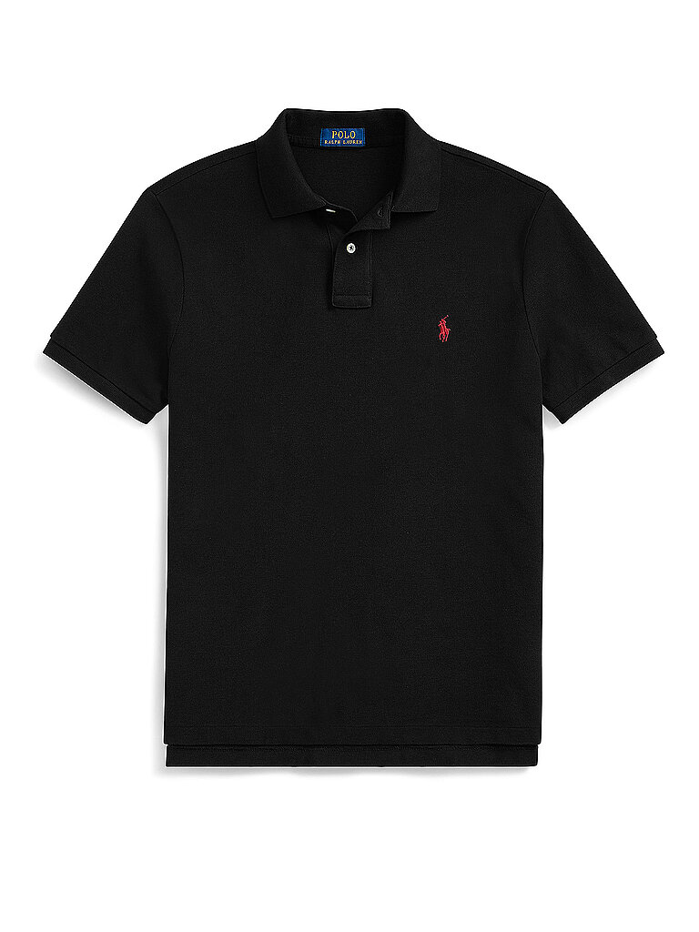 Polo Custom Slim Fit negro XL
