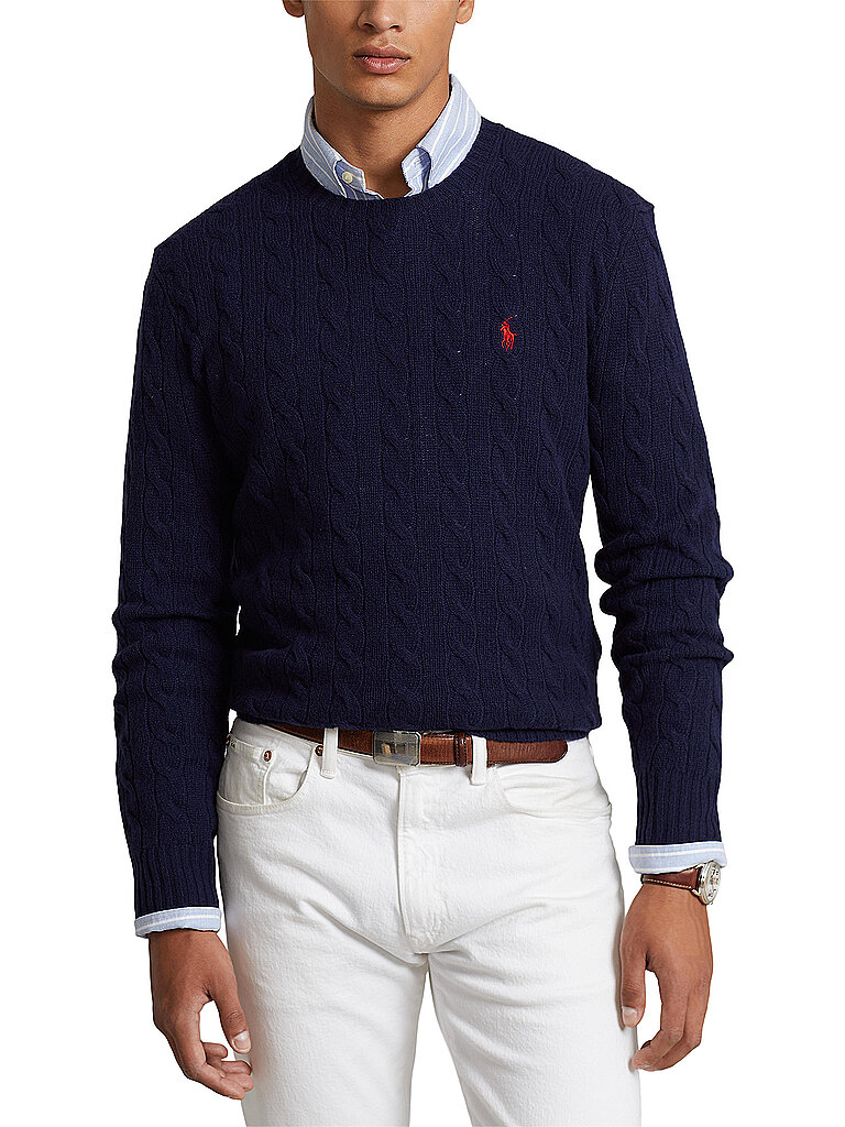 Polo Ralph Lauren Suéter azul oscuro