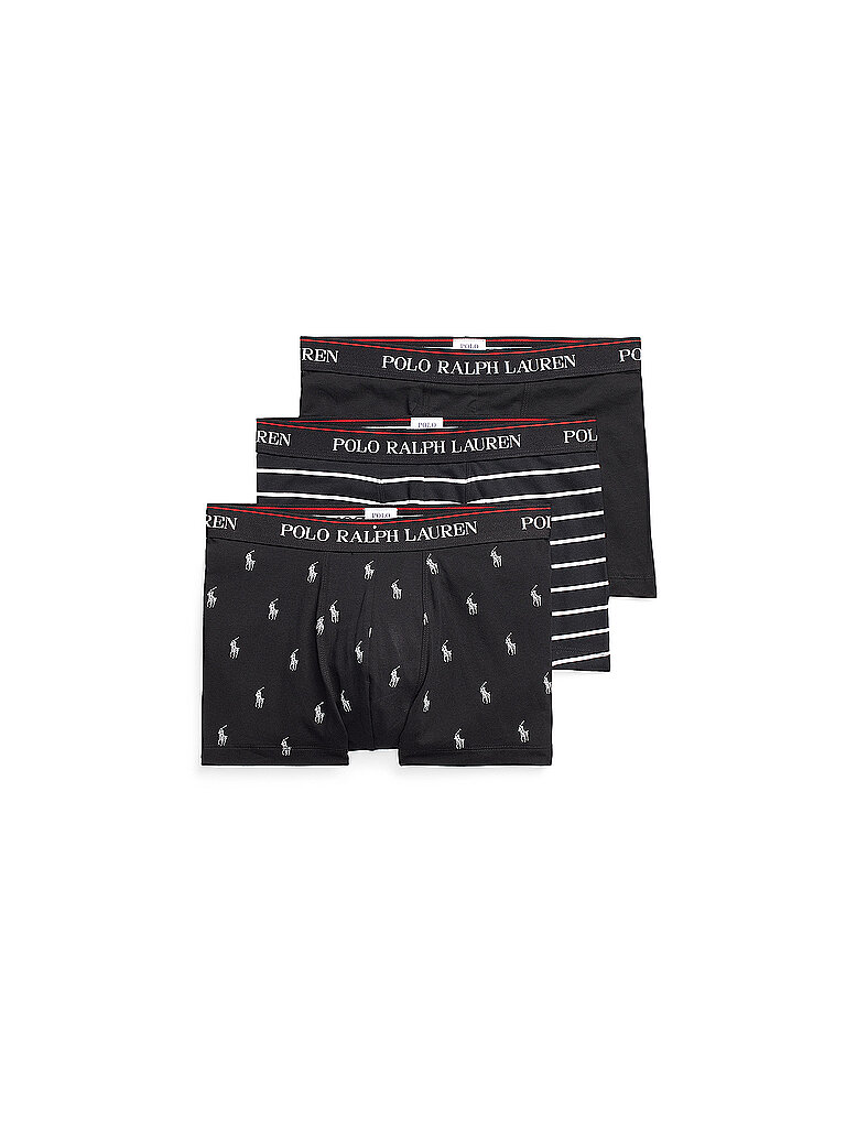 Calzoncillos bóxer, paquete de 3, negro negro M