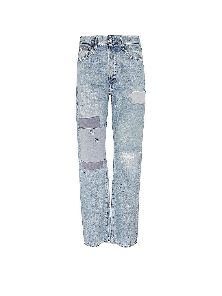 Jeans Relaxed Straight azul oscuro 28