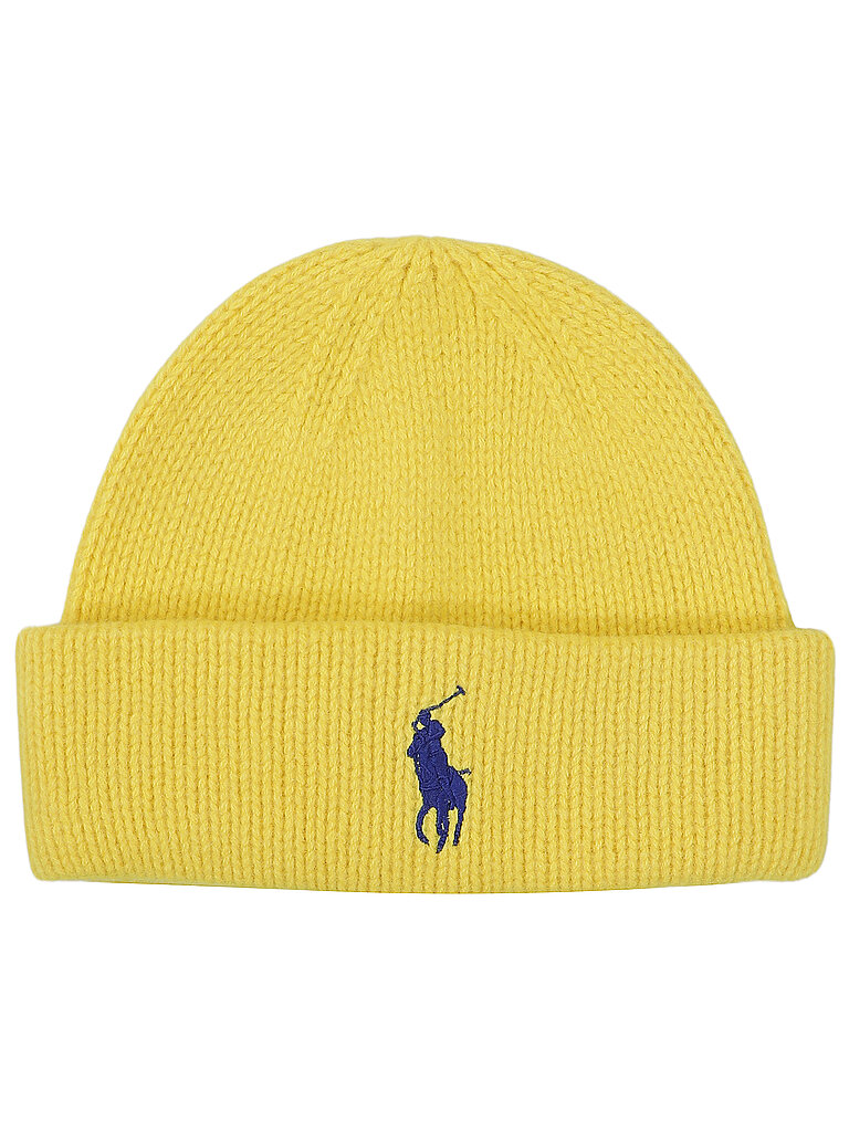 Polo Ralph Lauren Gorro - Gorro de punto amarillo