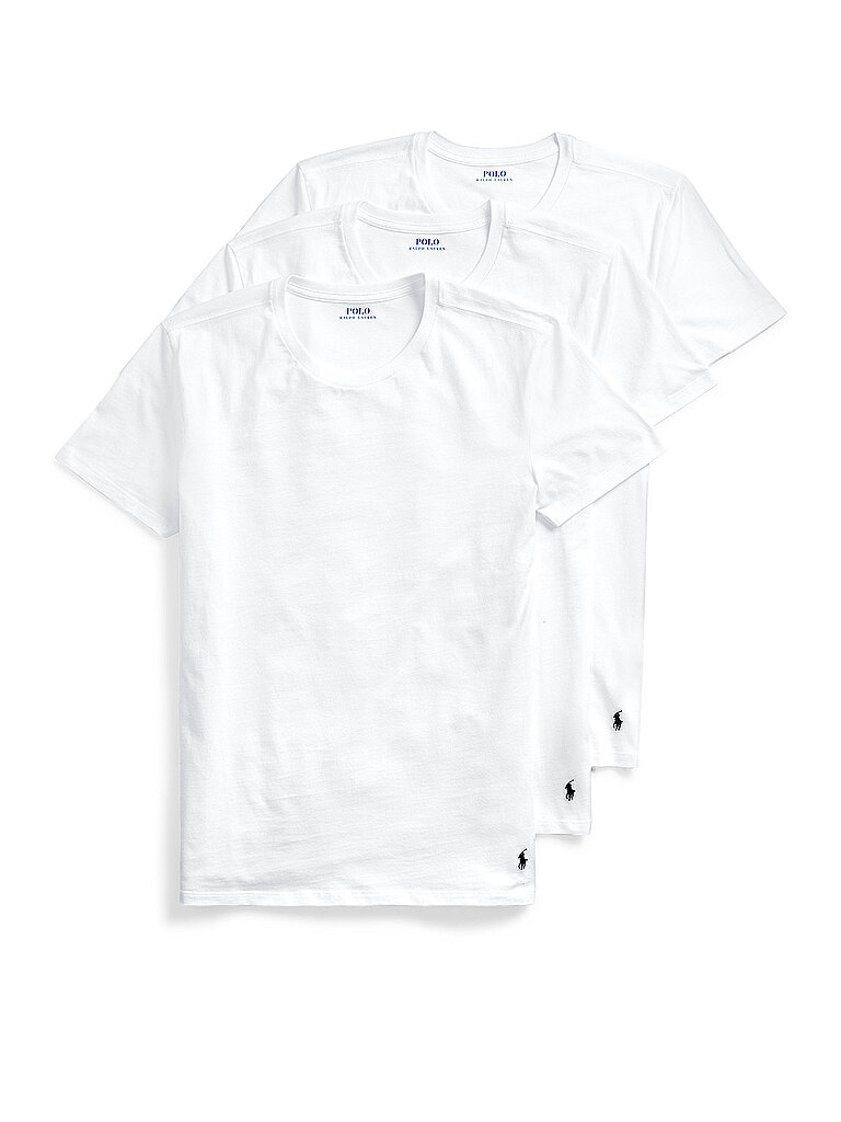 Paquete de 3 camisetas blanco XL