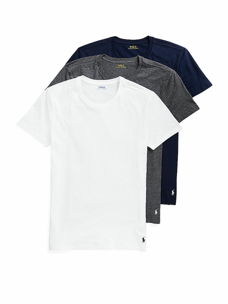 Polo Ralph Lauren Paquete de 3 camisetas blanco