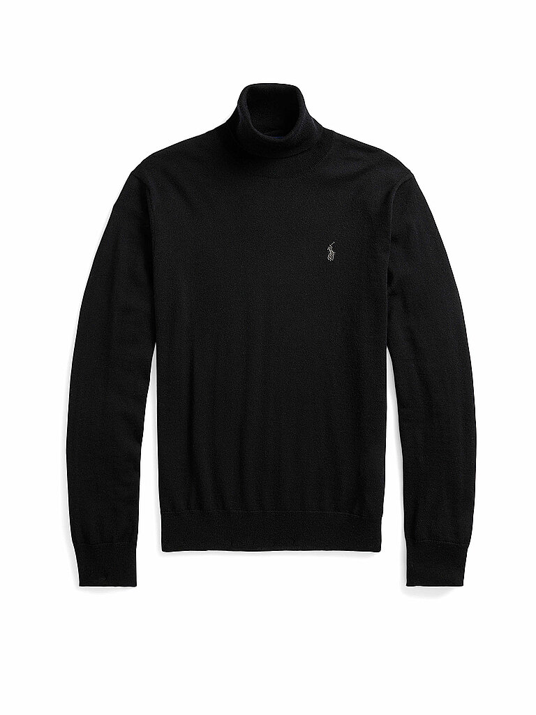 Jersey de cuello alto negro XXL