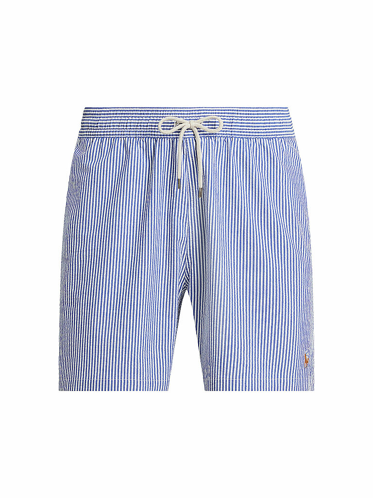 Bañador tipo short azul M