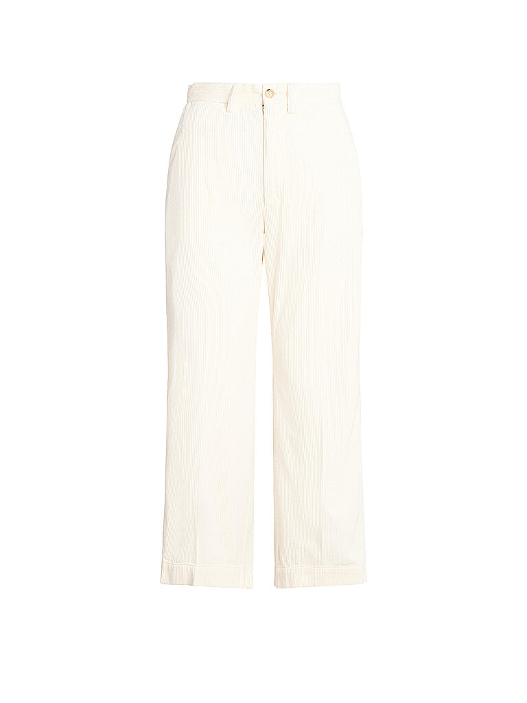 Polo Ralph Lauren Pantalón de pana 7/8 blanco