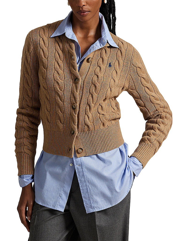 Ralph Lauren Cárdigan camel XL
