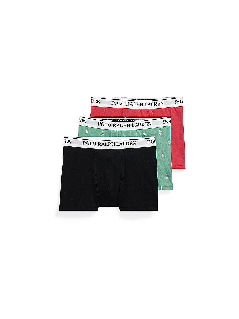 Calzoncillos paquete de 3 rojo negro negro XL