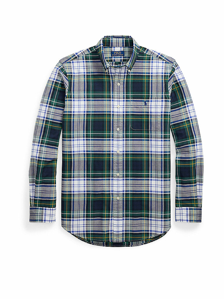 Camisa Slim Fit verde oscuro S