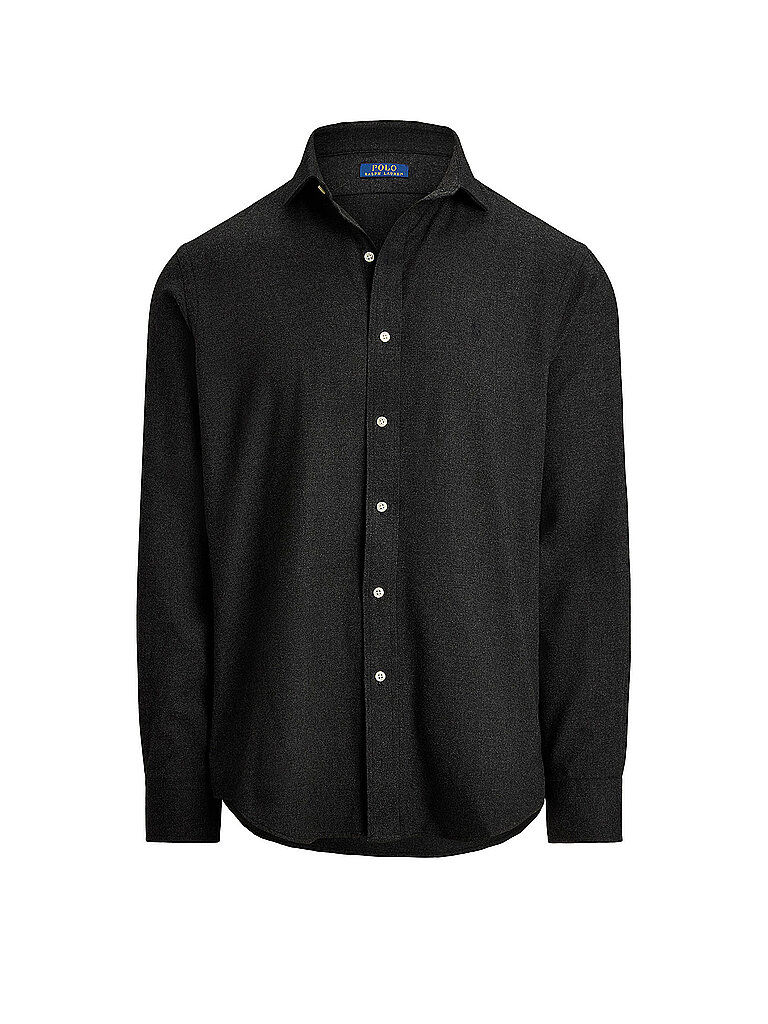 Polo Ralph Lauren Camisa de corte estándar gris
