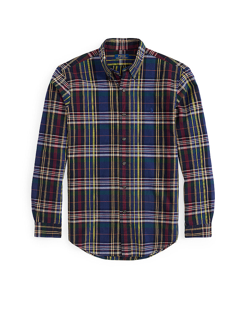 Polo Ralph Lauren Camisa Custom Fit azul oscuro