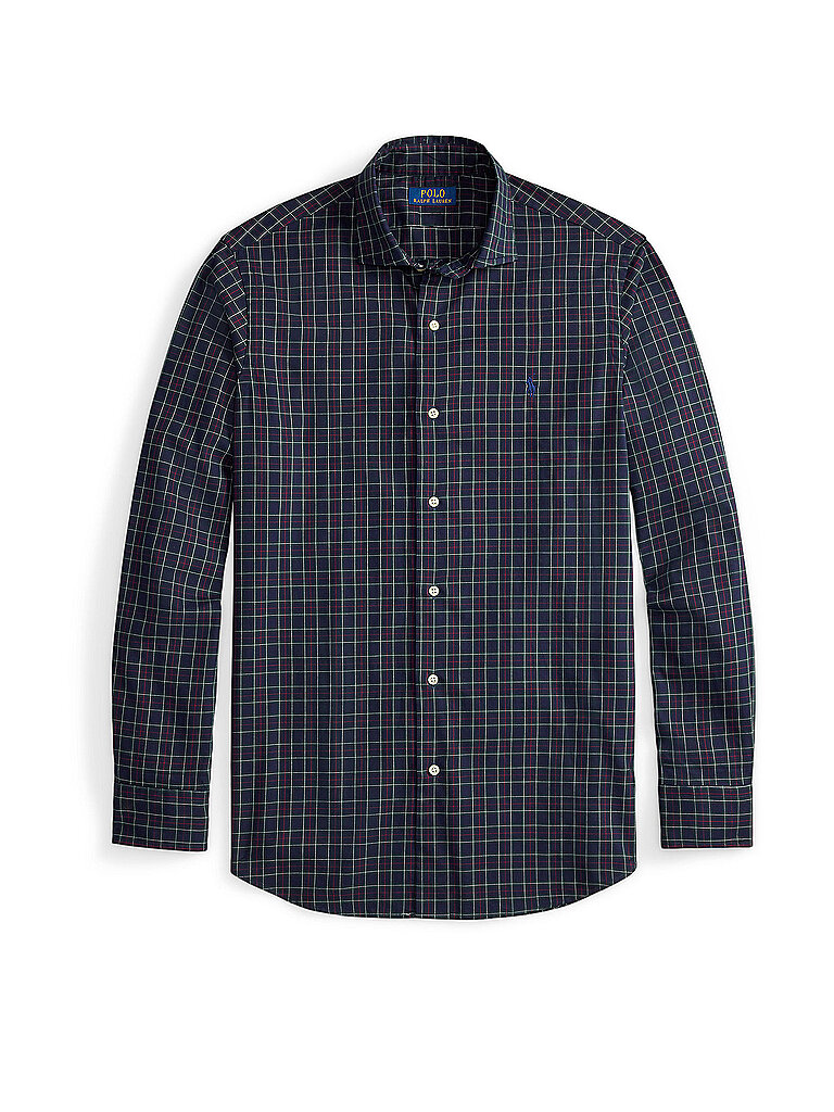 Polo Ralph Lauren Camisa de corte estándar azul oscuro
