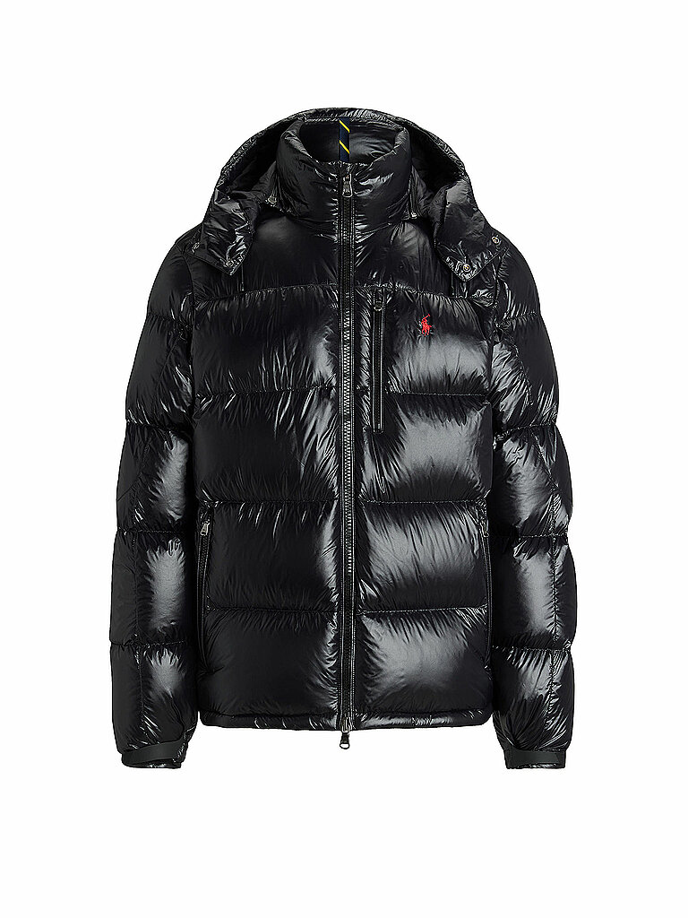 POLO RALPH LAUREN Chaqueta acolchada de plumón GORHAM GLOSSY negro | XL