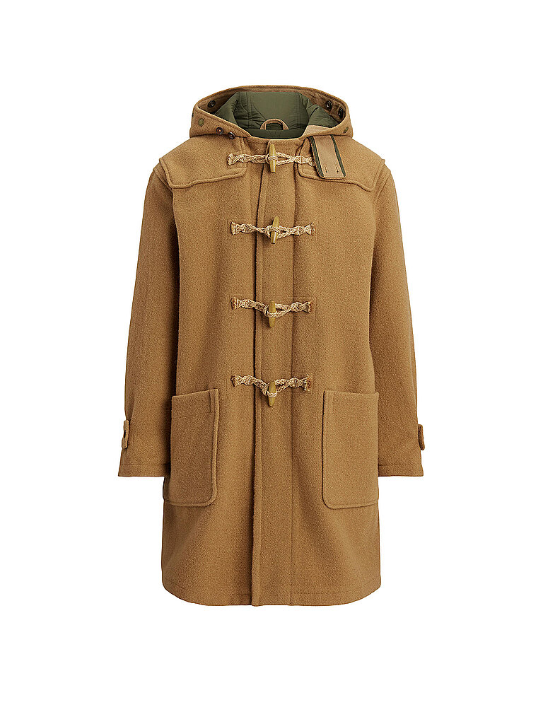 Abrigo de lana camel XL