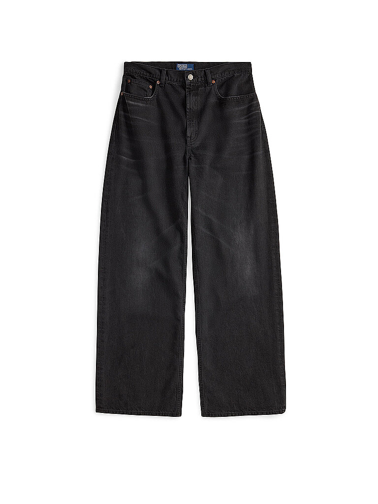Jeans de pierna ancha azul oscuro 30