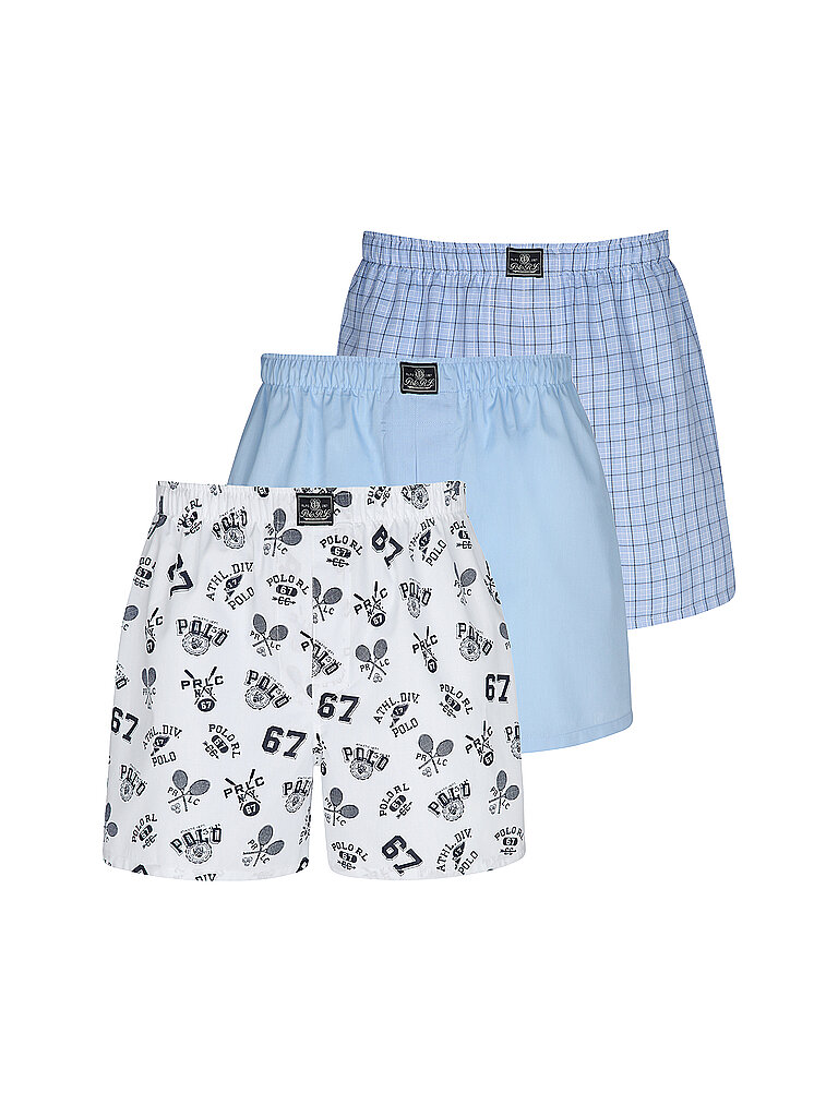 Polo Ralph Lauren Boxershorts Paquete de 3 azul azul