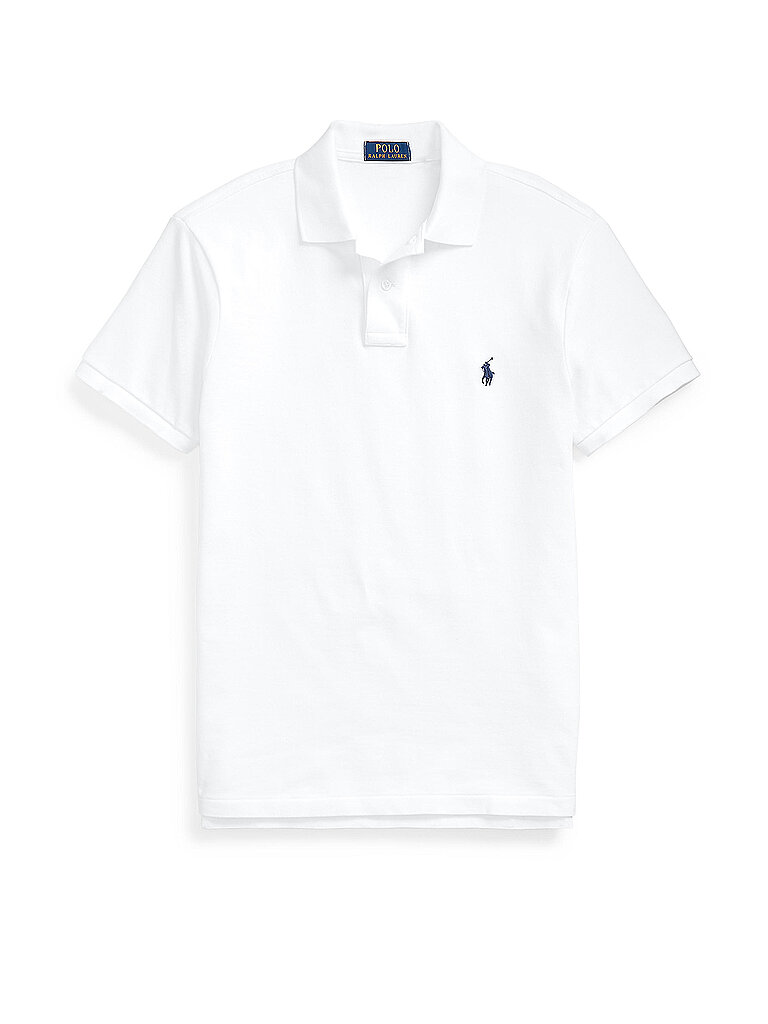 Polo Slim Fit blanco L