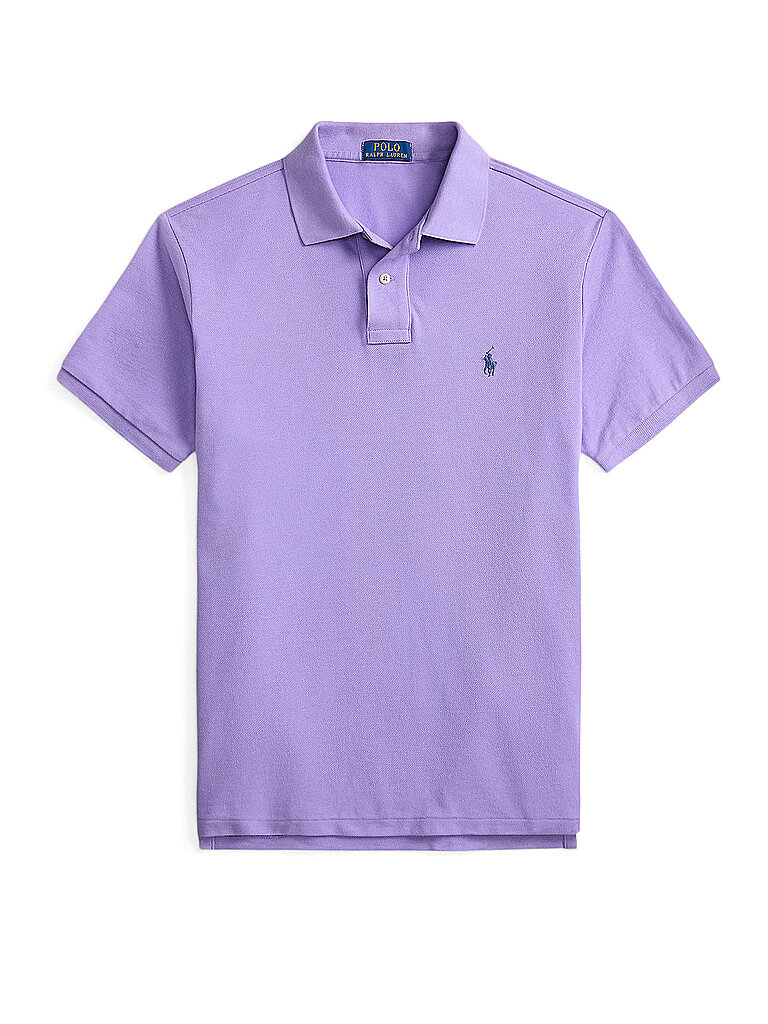 Poloshirt Custom Slim Fit lila S