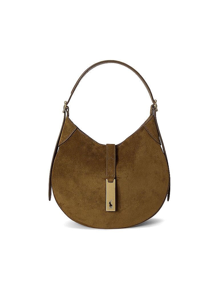 Bolso de cuero - Bolso de hombro pequeño marrón