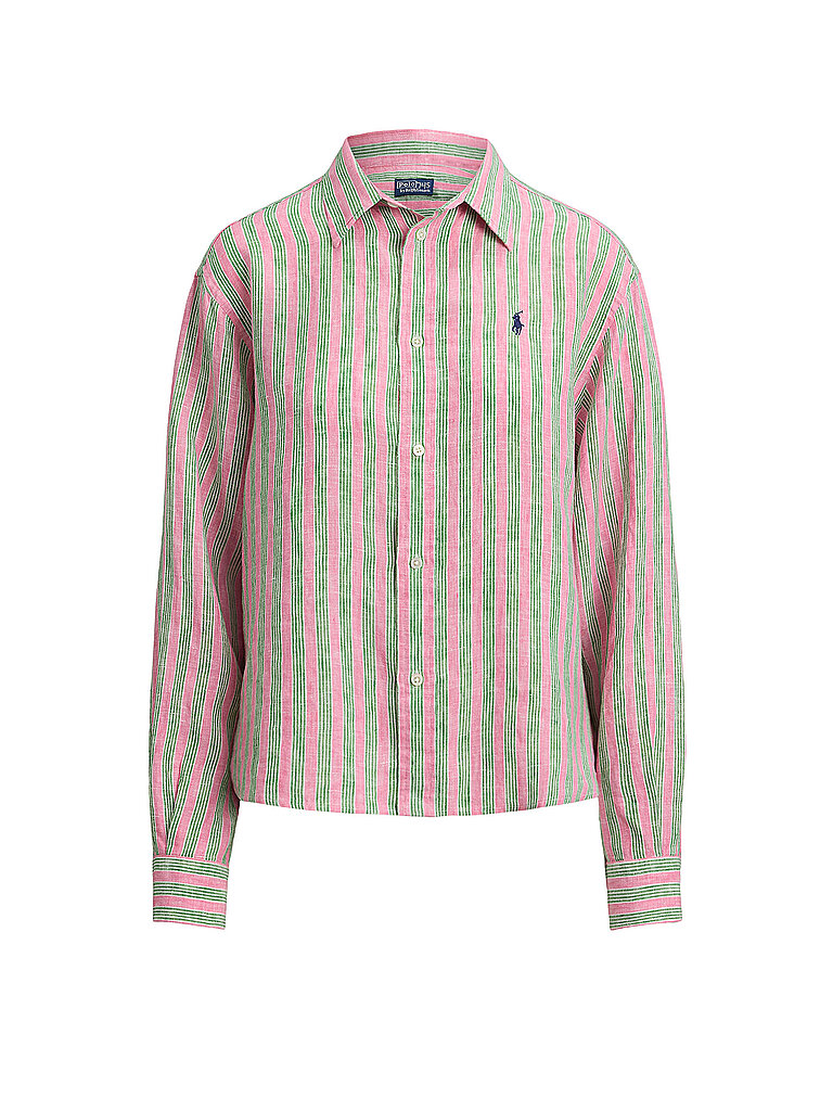 Camisa tipo blusa rosa XL