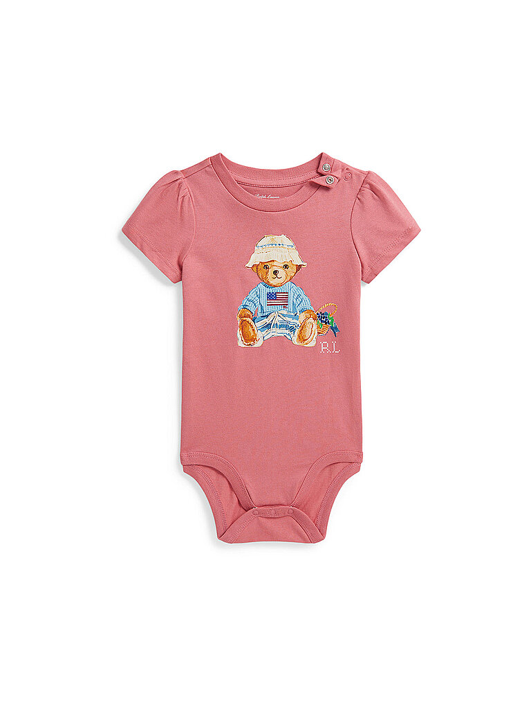 Polo Ralph Lauren Body para bebé rosa