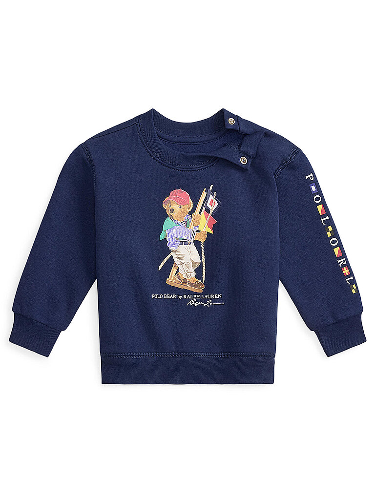 Polo Ralph Lauren Suéter de bebé azul oscuro