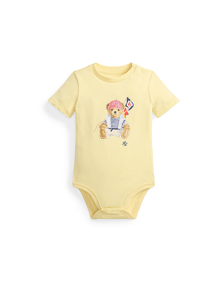 Polo Ralph Lauren Body para bebé amarillo