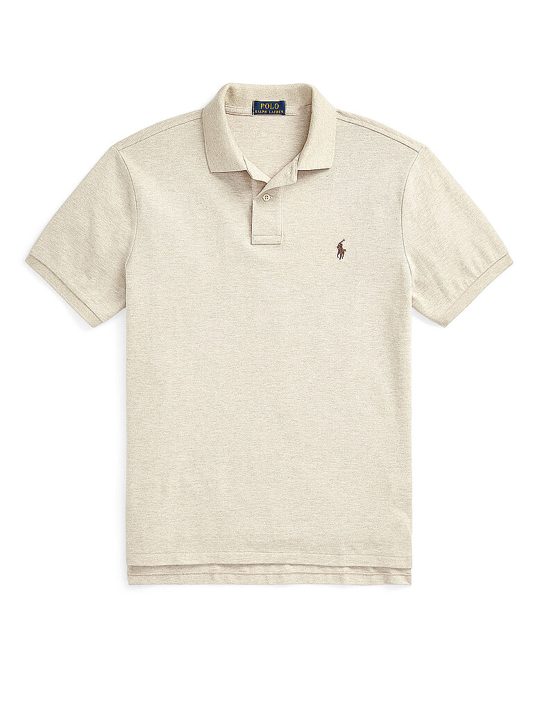 Polo Custom Slim Fit crema XXL